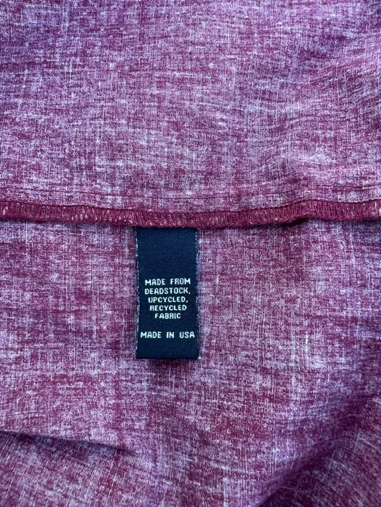 Christy Dawn Burgundy Polka Dot Tie-Waist Dawn Midi Dress - Picture 9 of 10